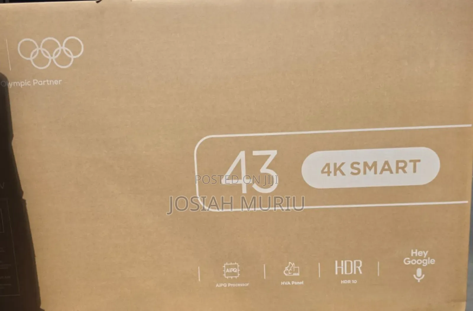 TCL 43-Inch UHD Smart Google TV – Premium Visual Experience