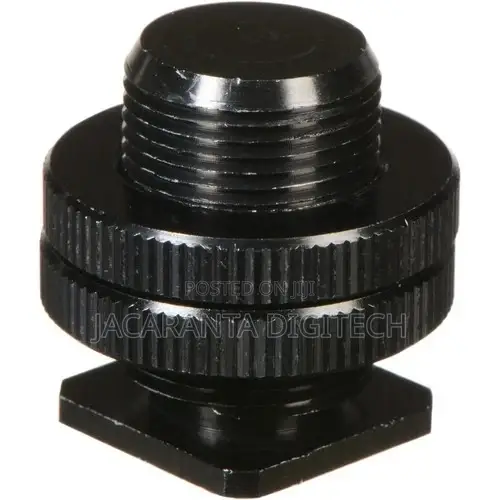 Windtech CM-58 Hot Shoe To 5/8"-27 Microphone Adapter (Black)
