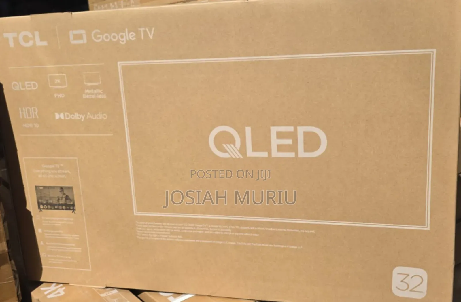 TCL 43 Inch QLED Smart Google TV Enhanced Picture and Sound