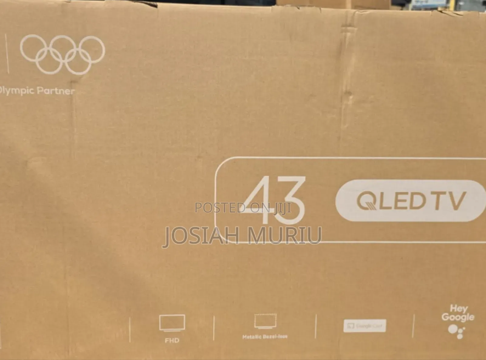 TCL 43 Inch QLED Google Smart TV Modern Design and Smart Features