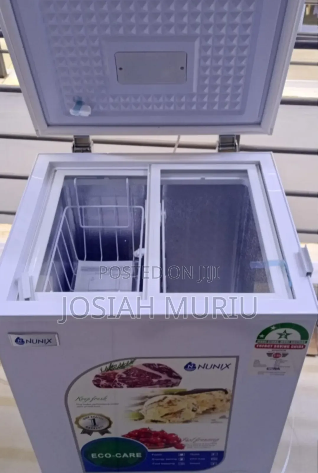 NUNIX Eco-Care Deep Freezer
White