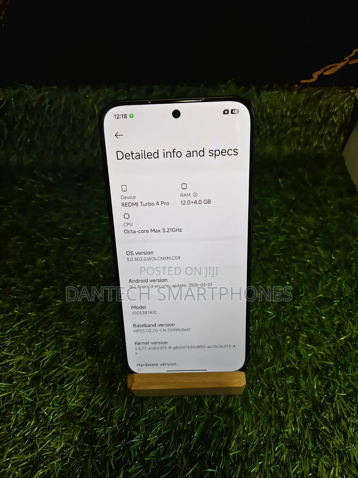 New Xiaomi Redmi Turbo 4 Pro 512 GB Red