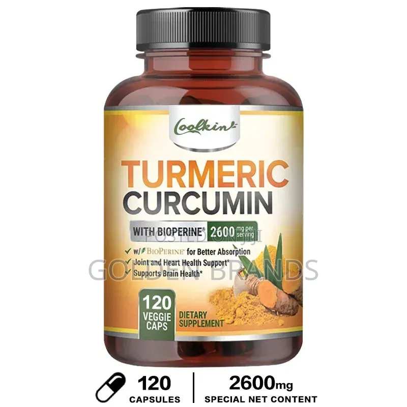 Turmeric Curcumin 95%– Boost Energy, Bone Joint Health Naturally 120