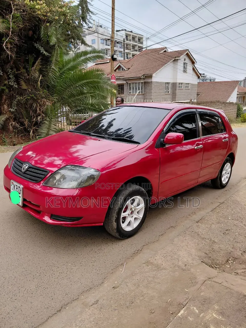 Toyota Corolla RunX 2001 Red