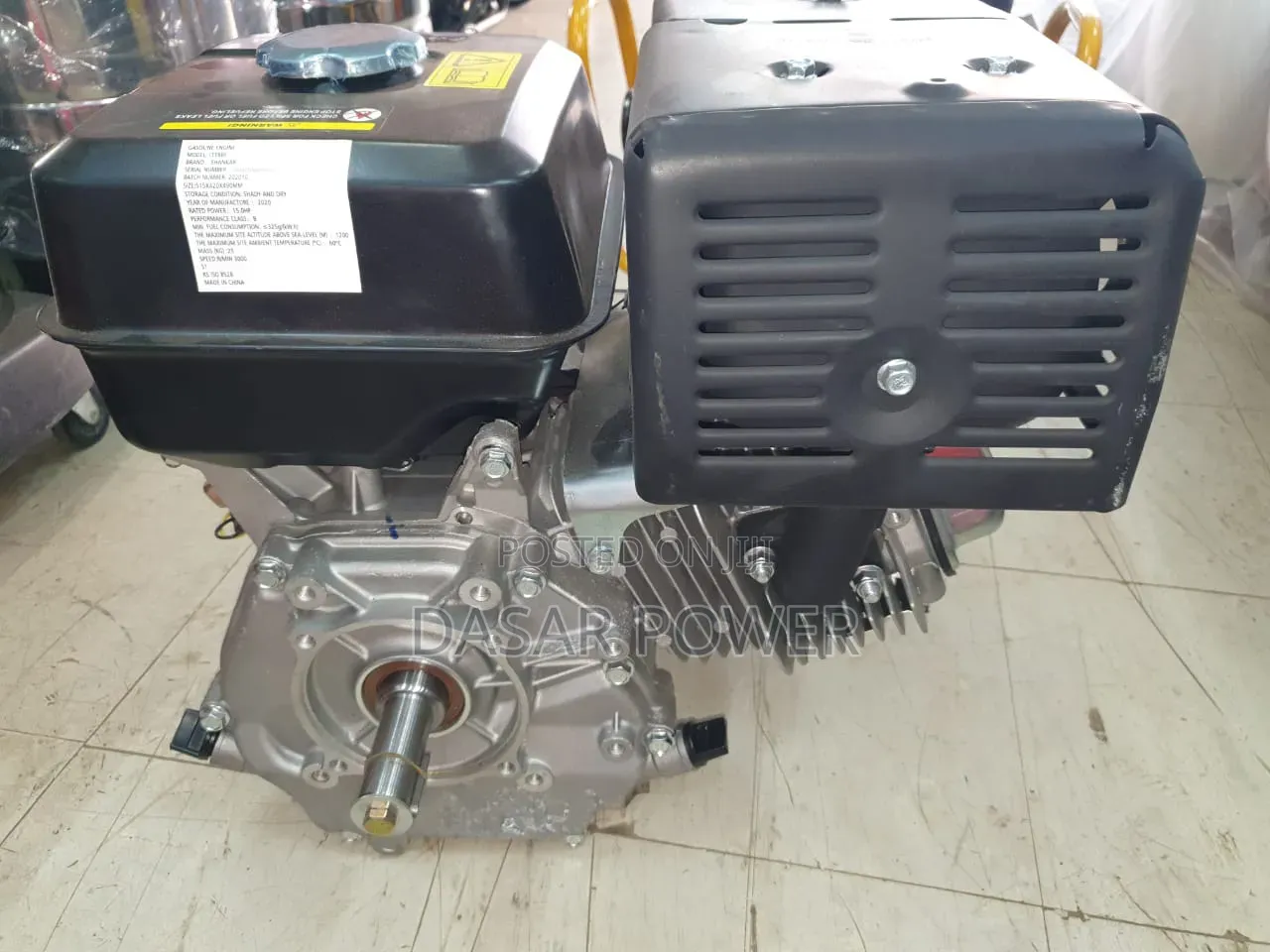 Shankar LT188F Single-Cylinder, 4-Stroke Gasoline Engine