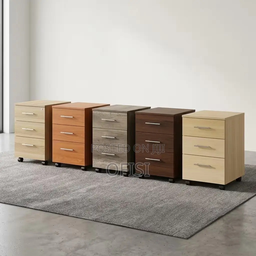 Office Cabinet; Filing Cabinet With Storage and Wheels