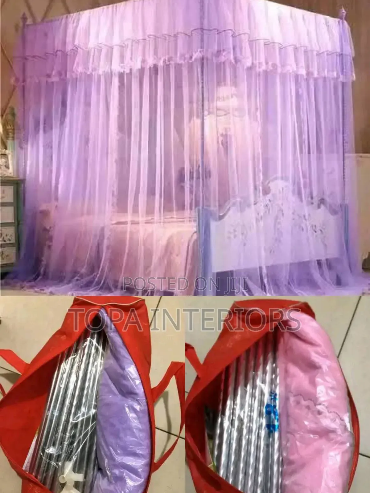 Rectangular Box Nets 4 Stand Mosquito Nets