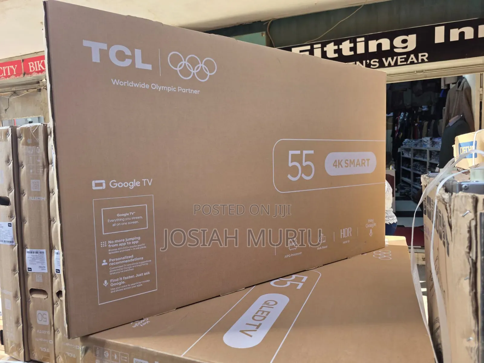 TCL 55 Inch Ultra HD Google TV