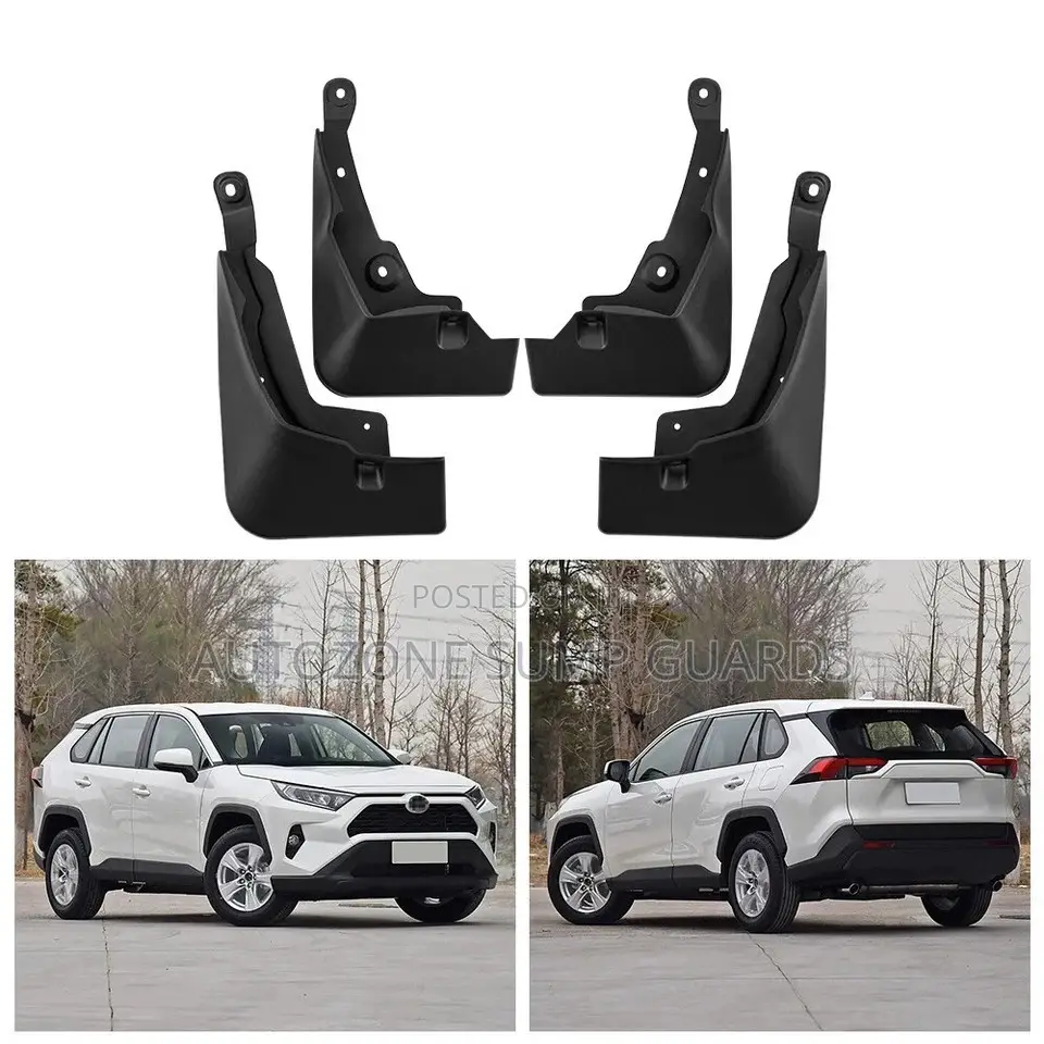 New Front Rear Splash Guards Mud Flaps for 2019 2024 Toyota RAV4
