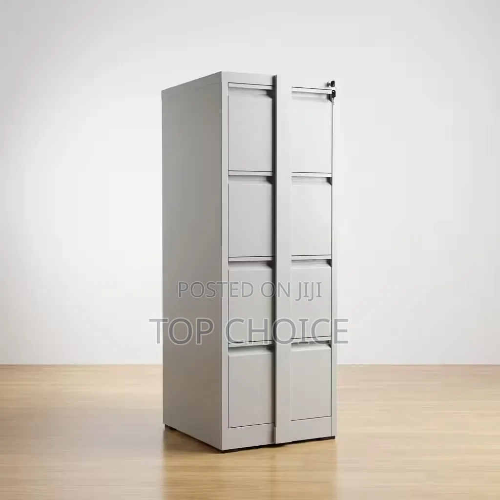 4-Door Metal Filing Cabinet | Office Storage Cabinet