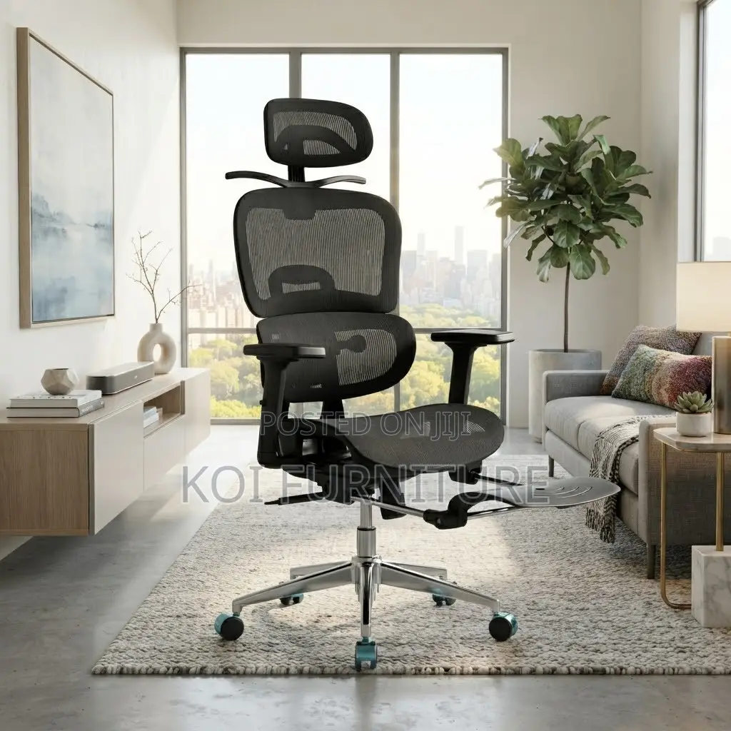 Office Chairs; Adjustable Fabric Orthopedic Office Chairs