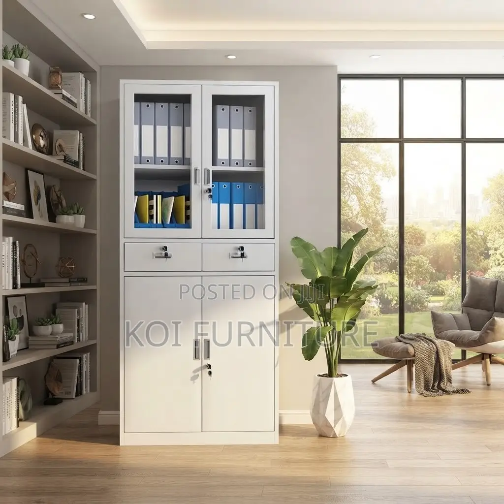 Office Cabinet; Two Doors Modern Home Officees Storage Steel Cabinets