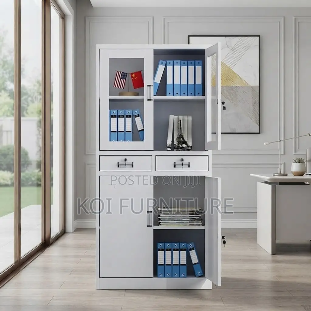 Office Cabinet; Two Doors Modern Home Officees Storage Steel Cabinets