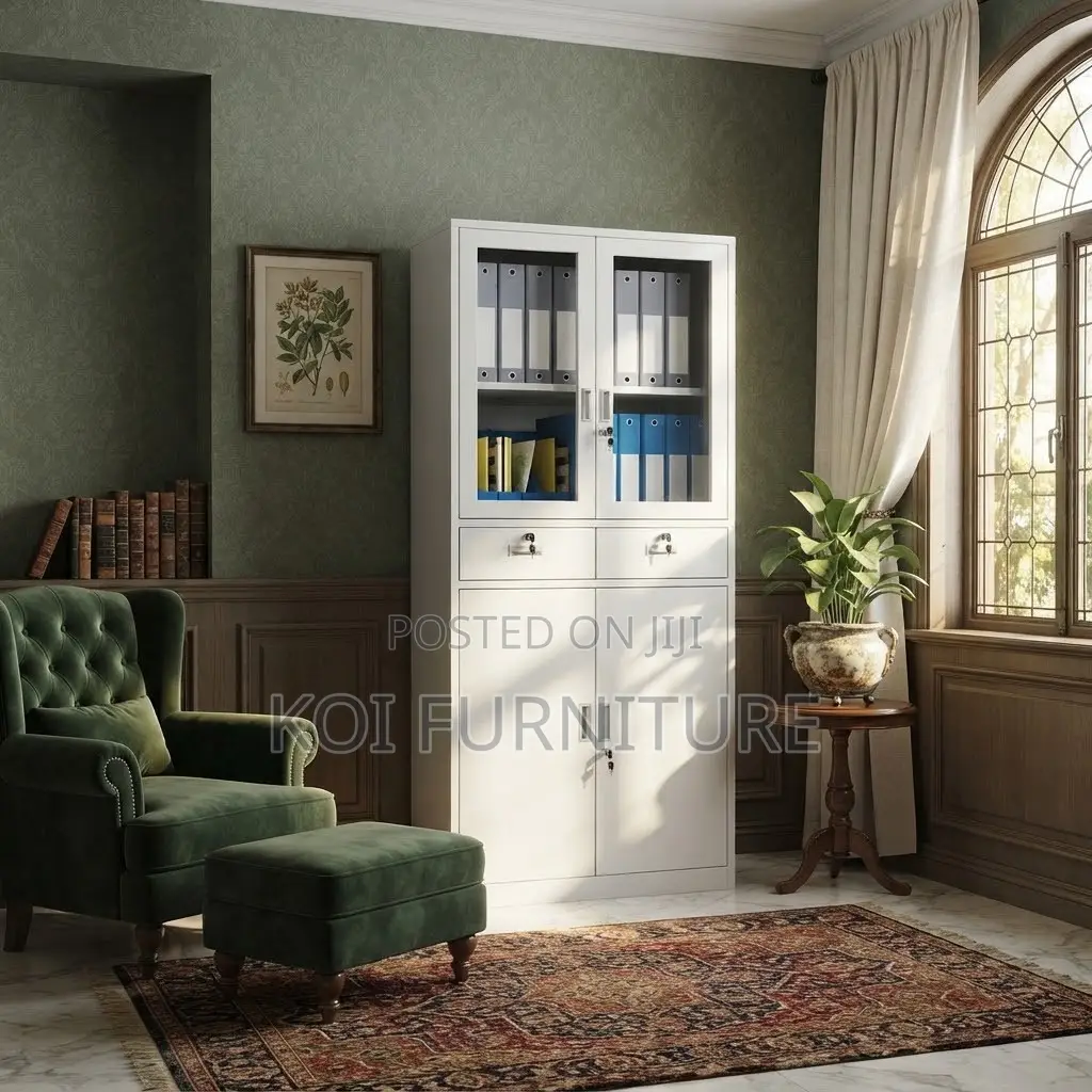 Office Cabinet; Two Doors Modern Home Officees Storage Steel Cabinets
