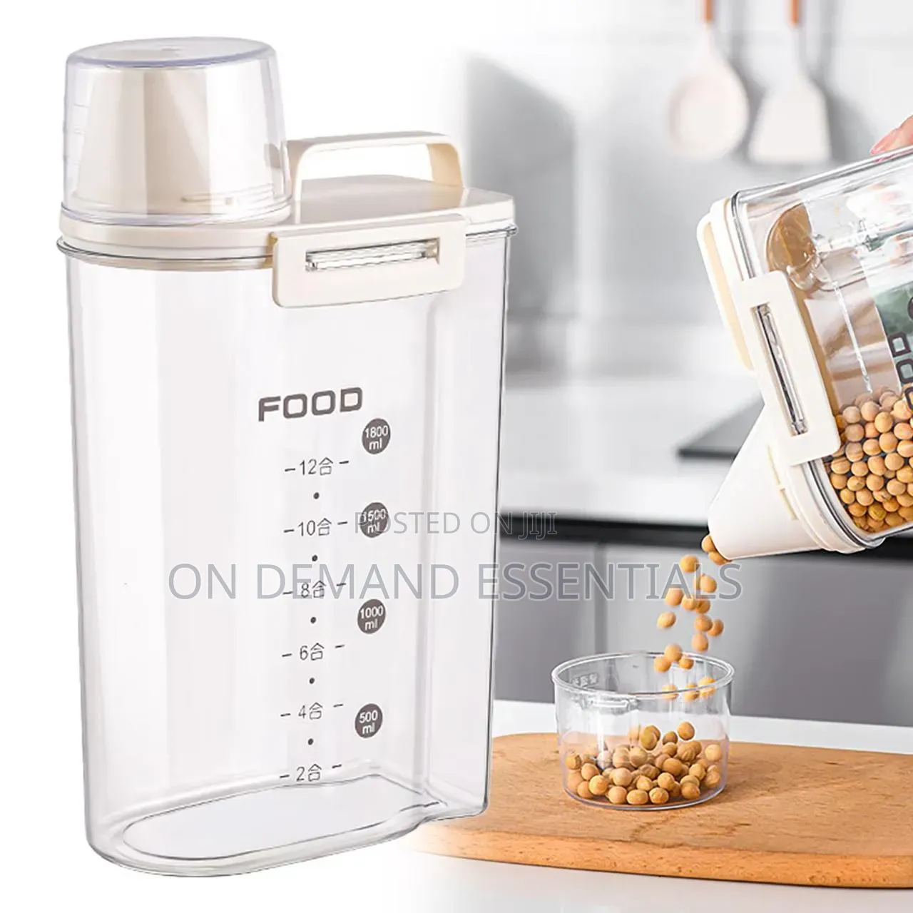 Acrylic Cereal Container