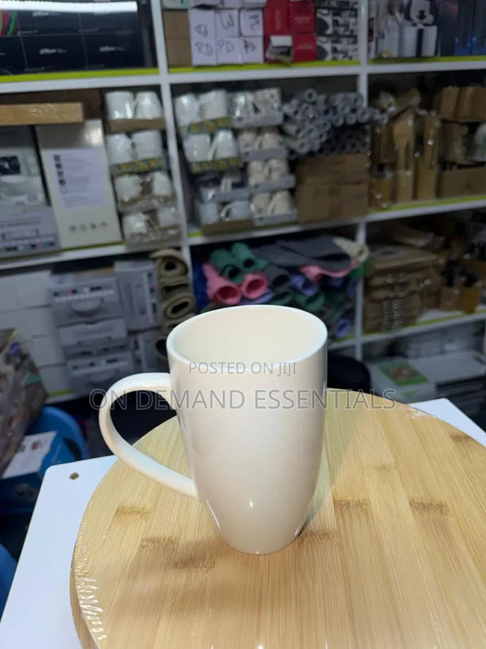 Long Ceramic Mugs 500ml Available 6pcs
