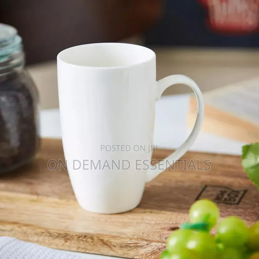 Long Ceramic Mugs 500ml Available 6pcs