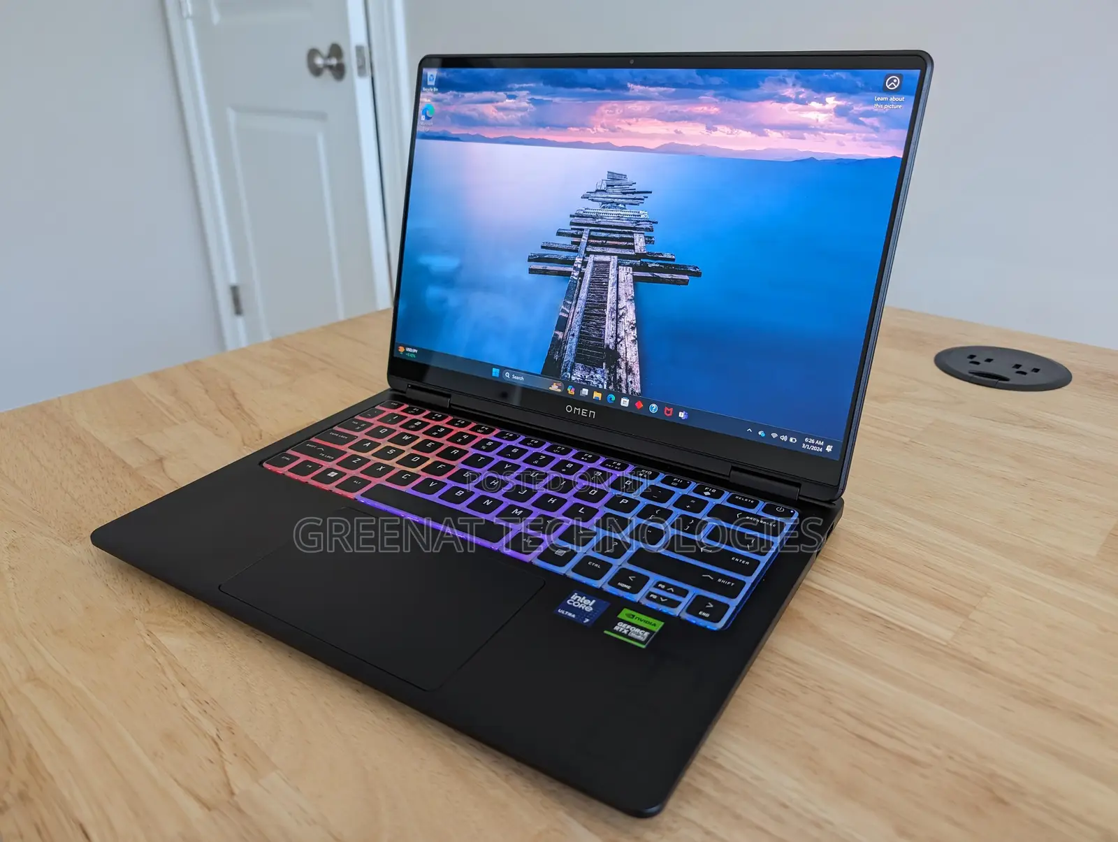 Laptop HP Omen Transcend 14-fb0023dx 16GB Intel Core Ultra 7 SSD 1T