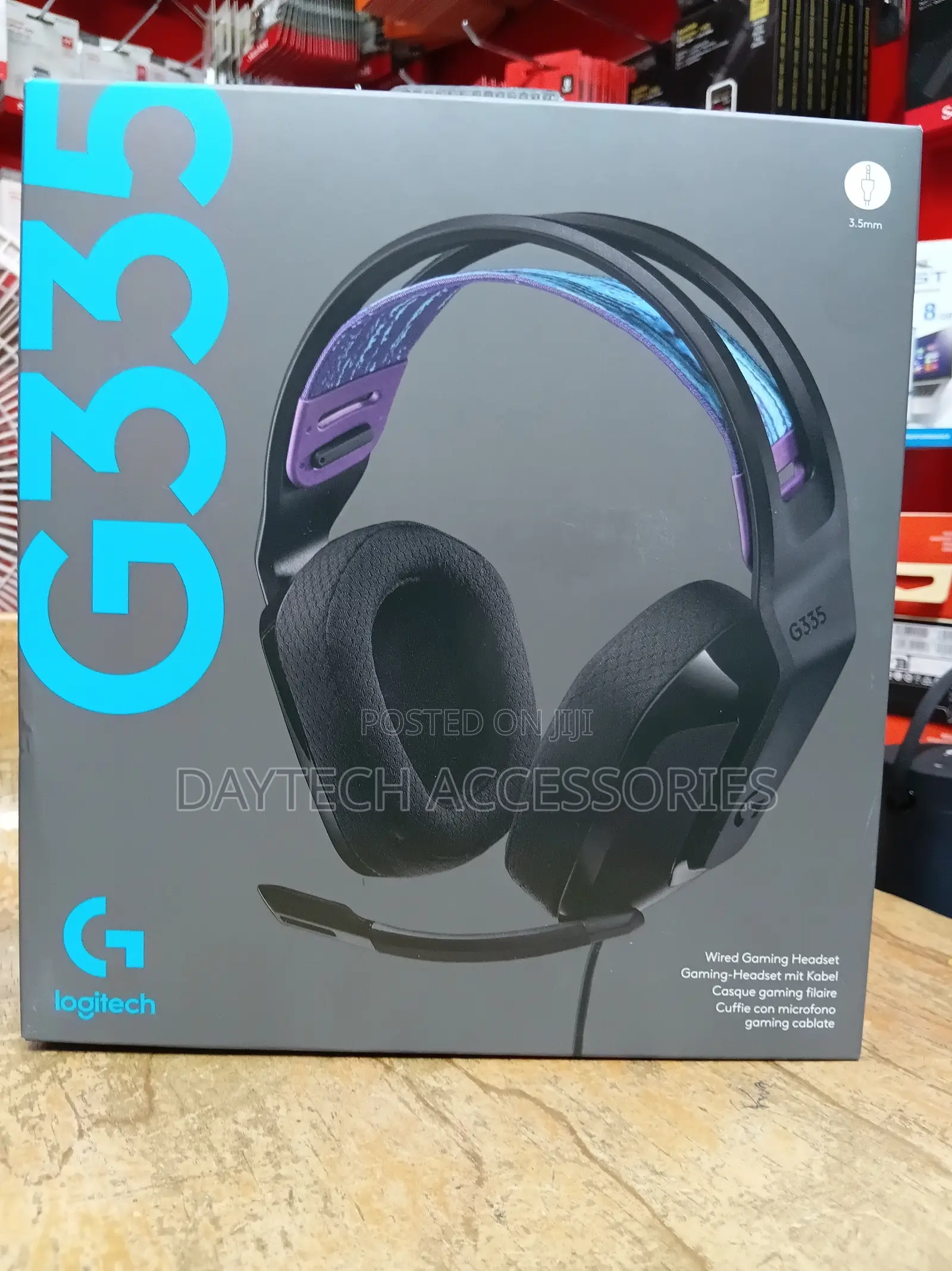 The Logitech G335 Wired Gaming Headset Over-Ear Gaming Headset.