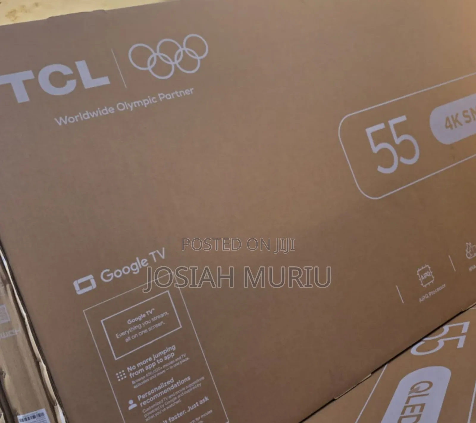 TCL 55-Inch Ultra HD Smart Google TV – Stunning Picture