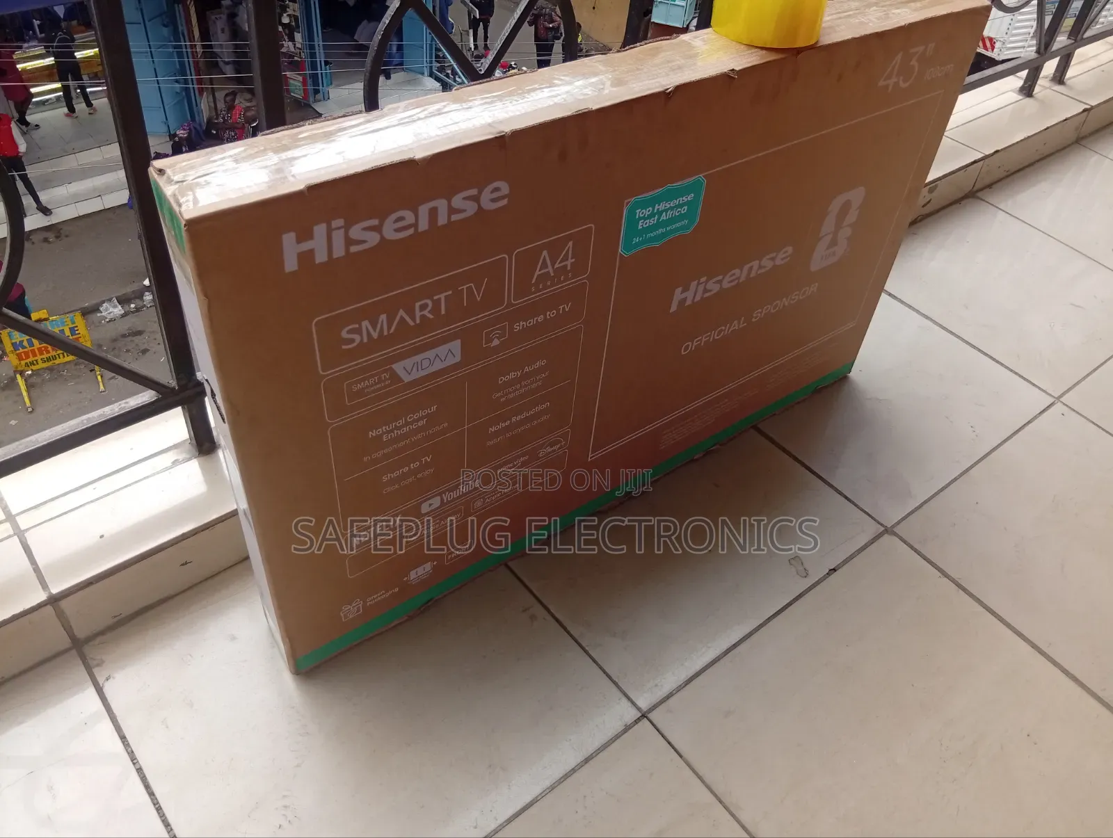 Hisense A4 Series 43′′ Smart LED TV – Modern Home Entertainment Screen