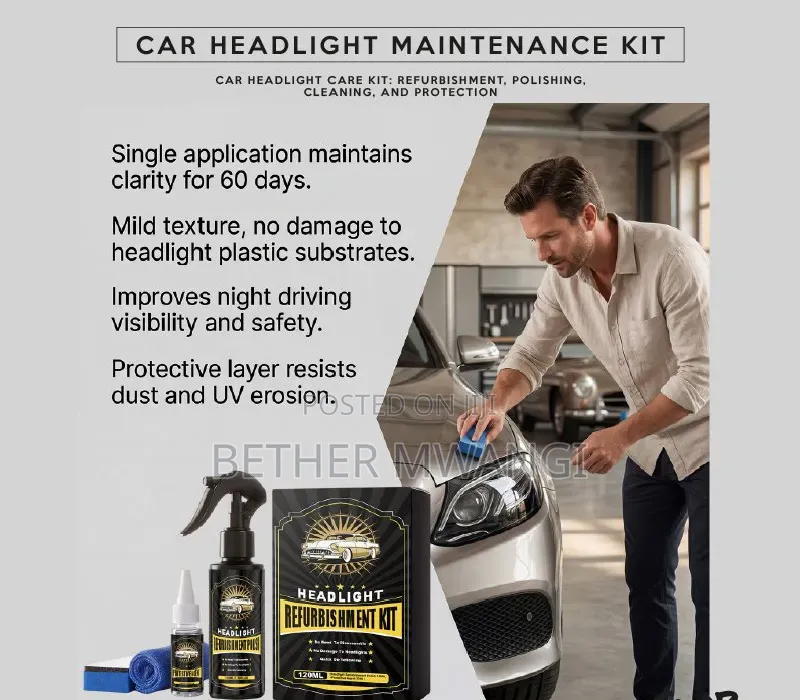 Car Headlight Maintenance Kit in Kenya