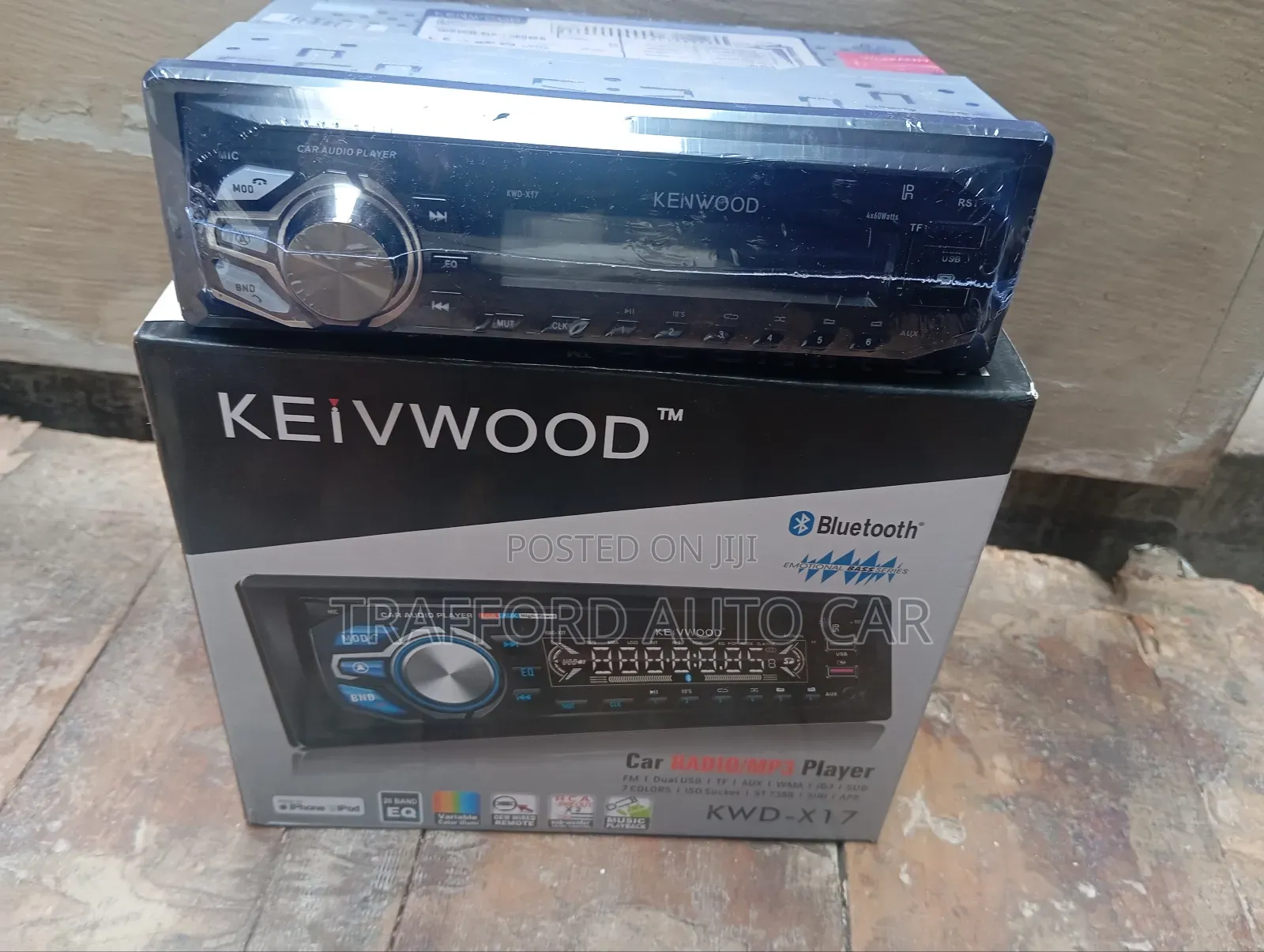 Kenwood X17 Car Radio MP3 Player