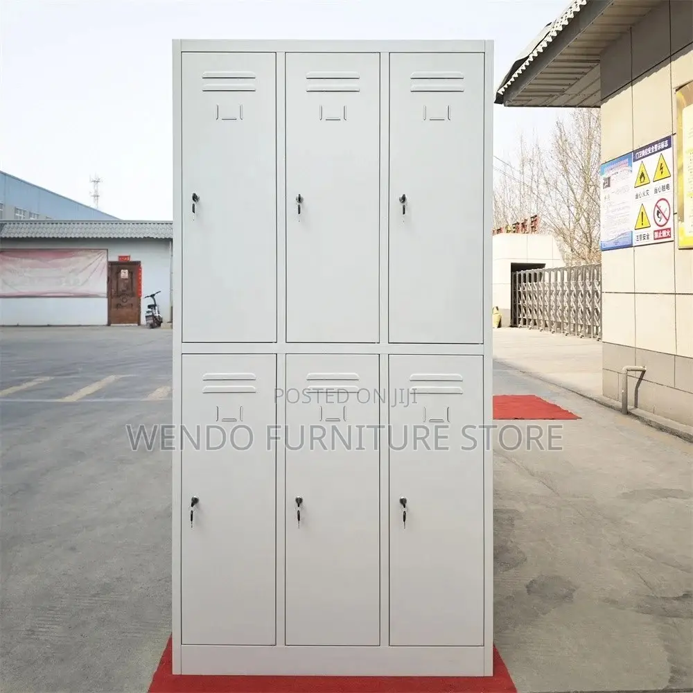Office Cabinet; Steel Grayed Office Modern Cabinet