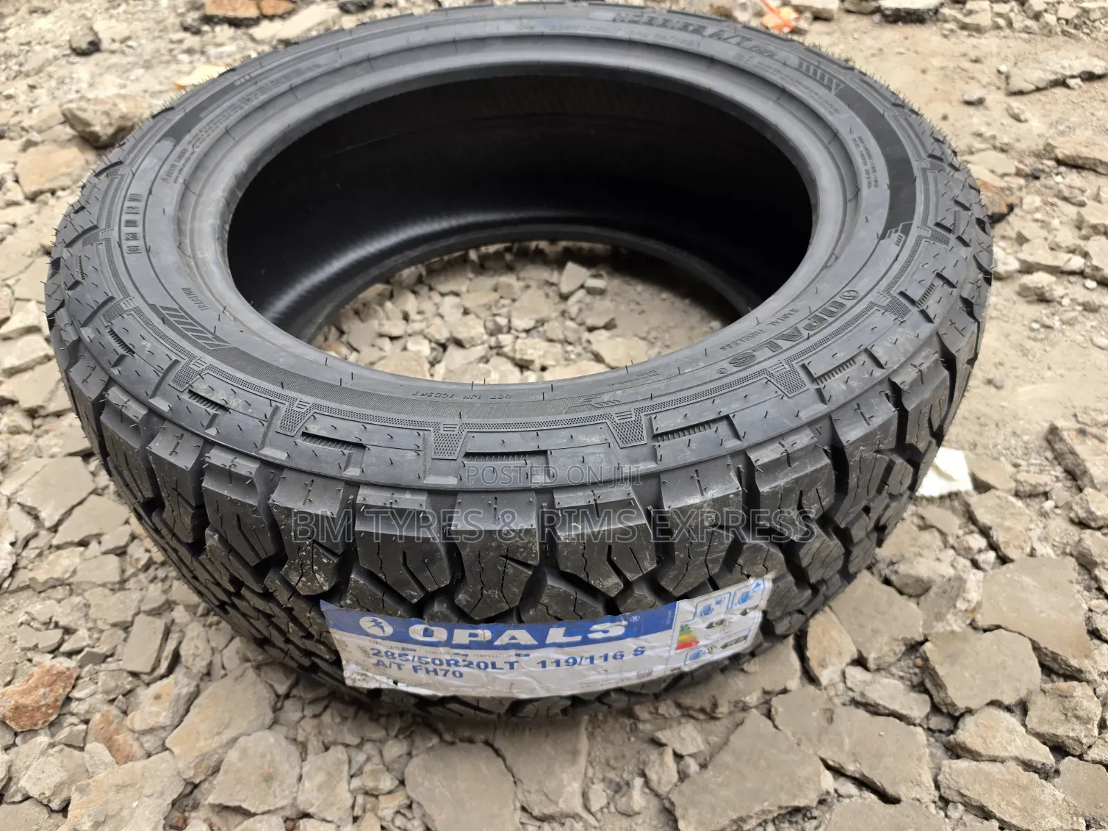 285 /50 R20 Opals Tires (All Terrain)