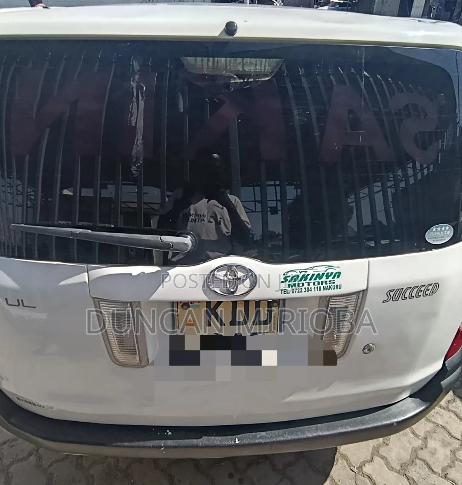 Toyota Succeed SV Premium 2014 White