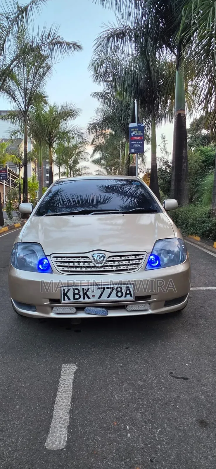 Toyota Corolla RunX 2005 Gold