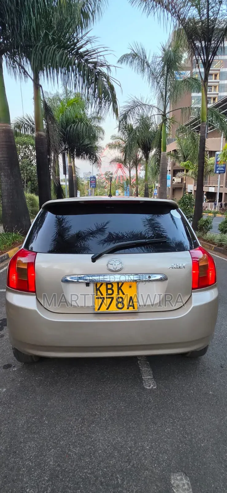 Toyota Corolla RunX 2005 Gold