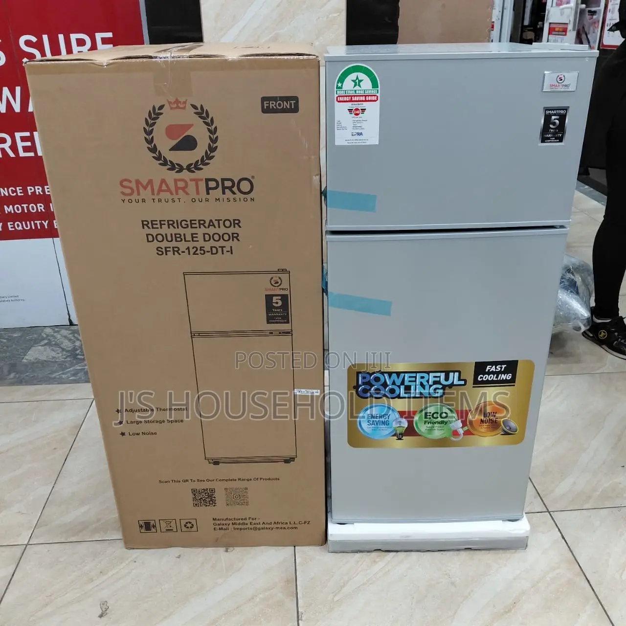 85 Litres Double Door Smartpro Fridge