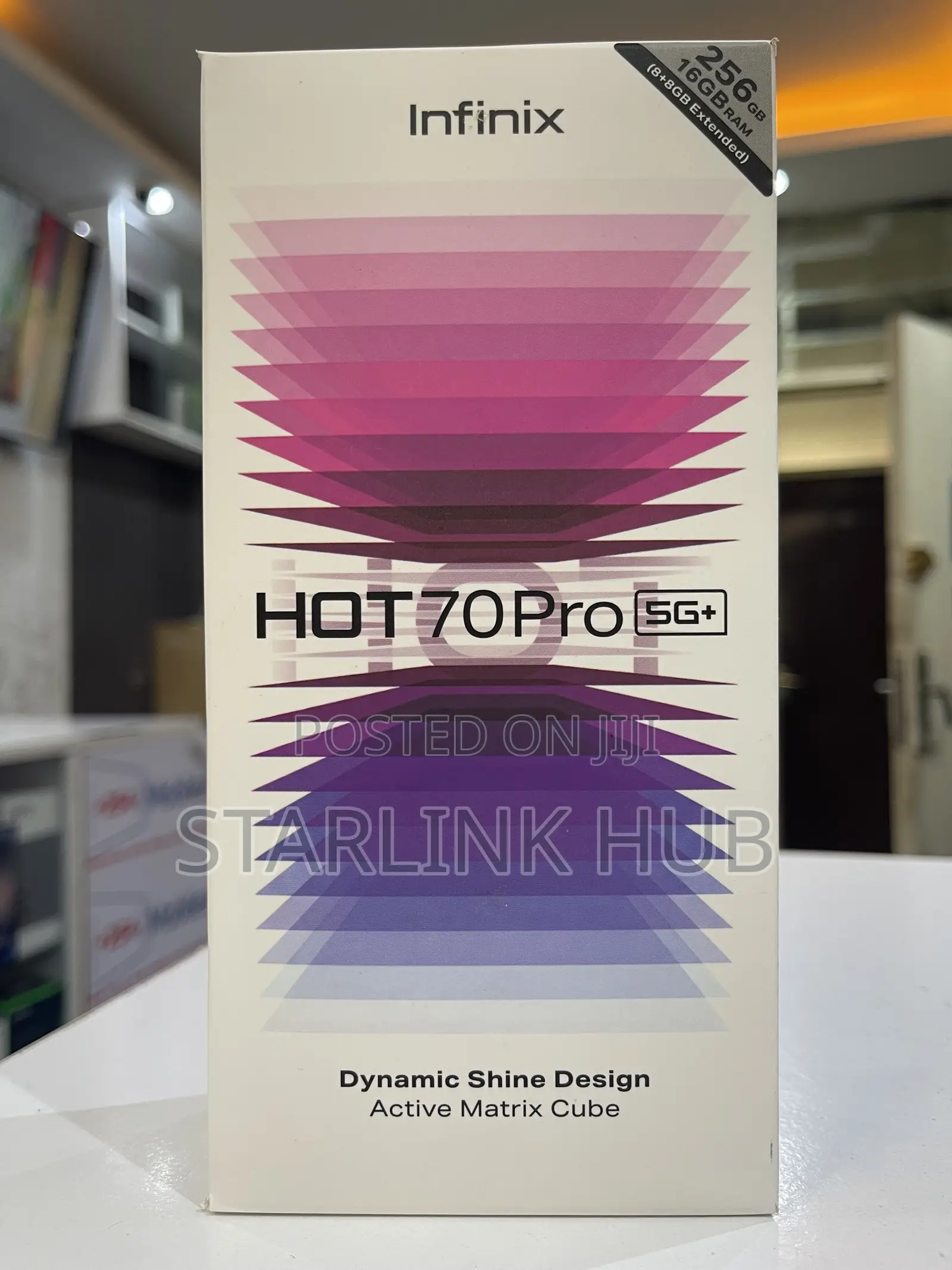 New Infinix Hot 70 Pro 5G+ 256 GB Blue