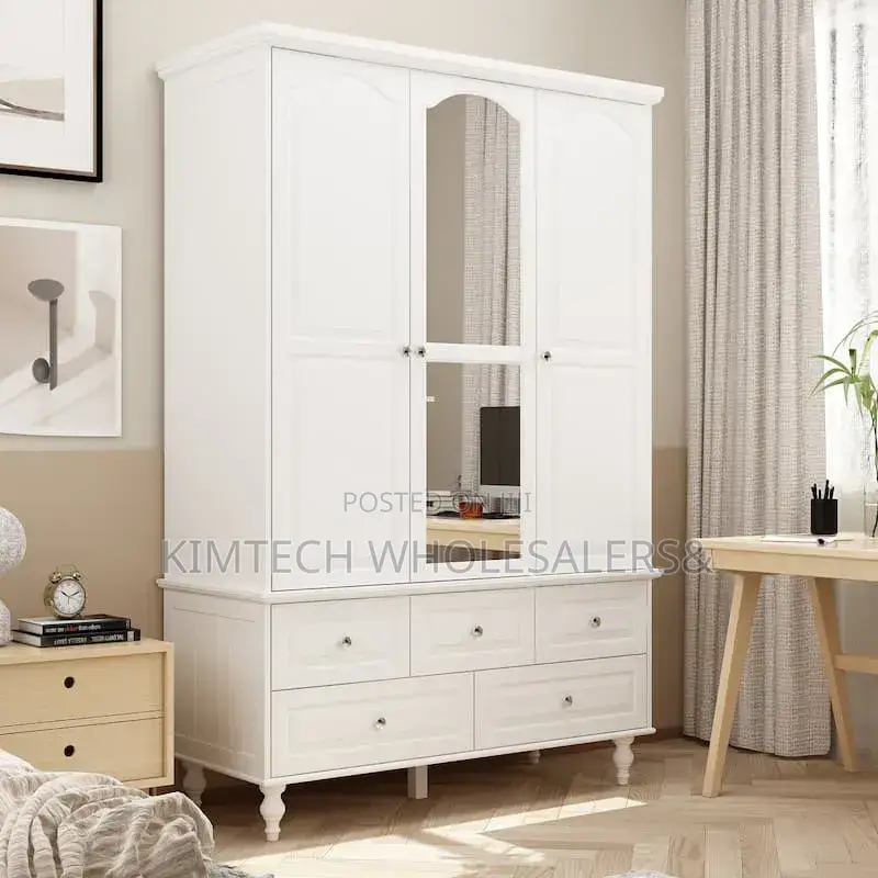 Modern Executive Assembled Wooden Wardrobe