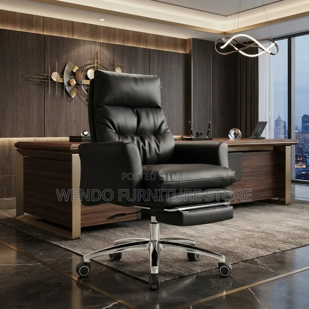 Office Chairs; Heavy Leather Recliner Office Executive Directors Chair