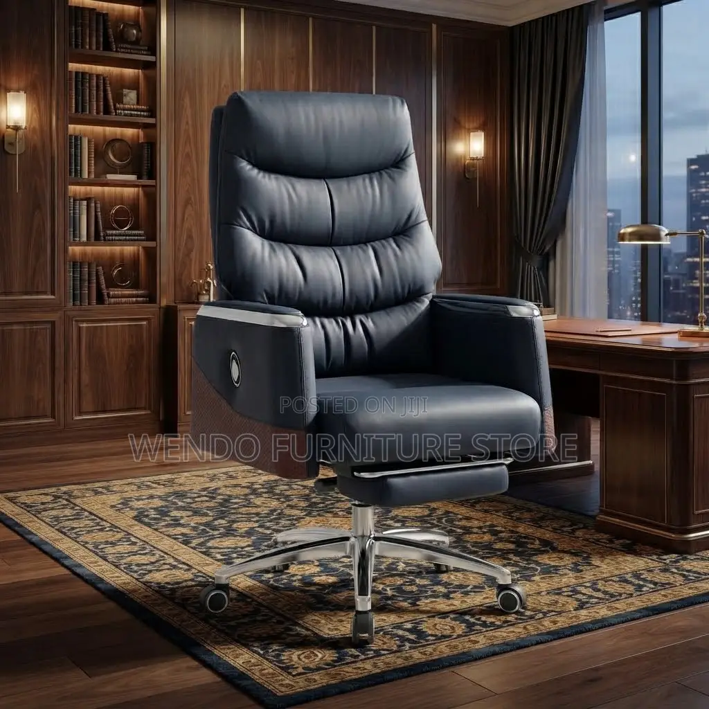 Office Chairs; Heavy Leather Recliner Office Executive Directors Chair