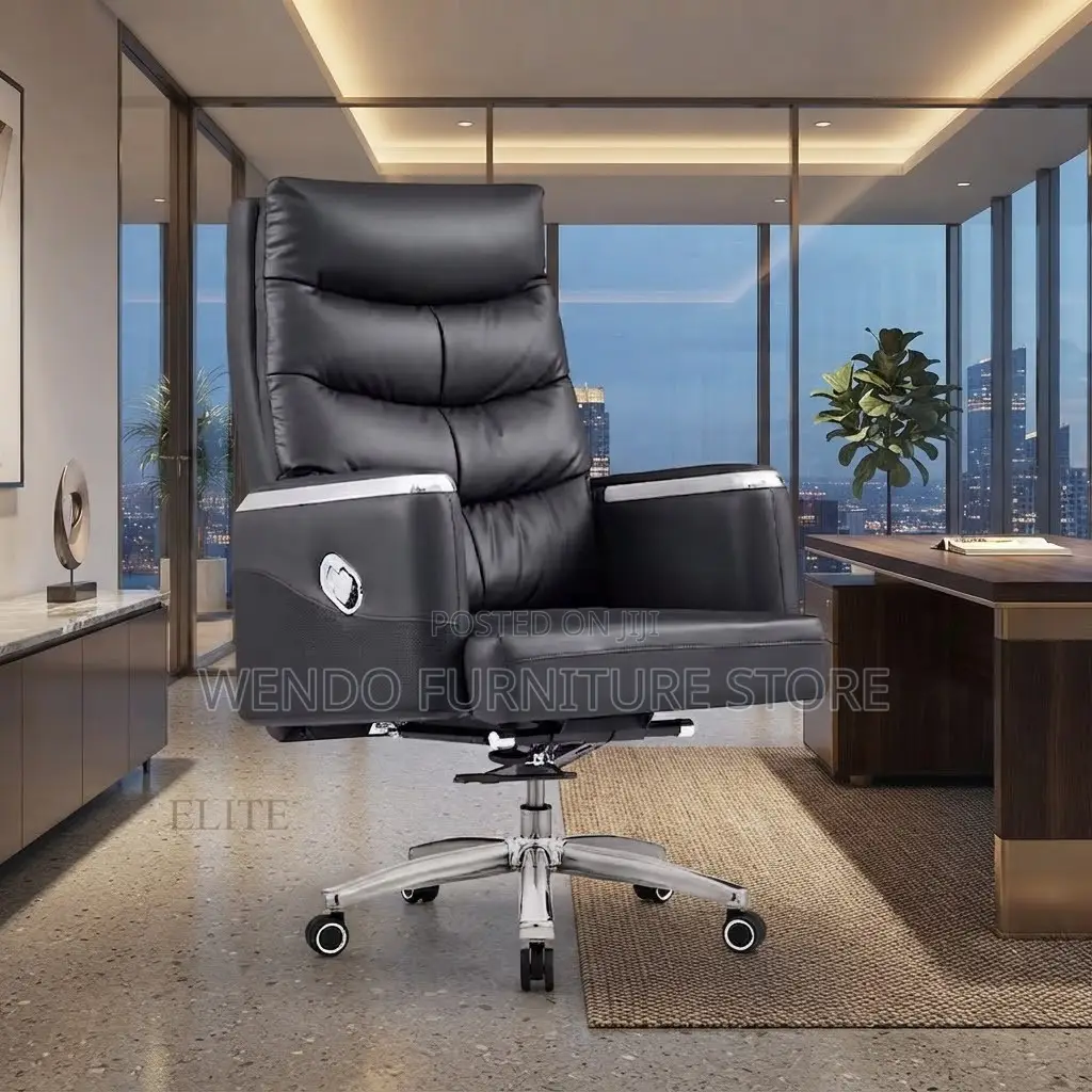 Office Chairs; Heavy Leather Recliner Office Executive Directors Chair
