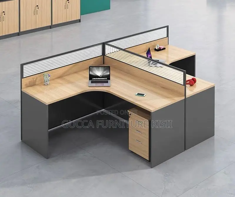 Workstation; 2-Way Curved Office/Cyber Workstation