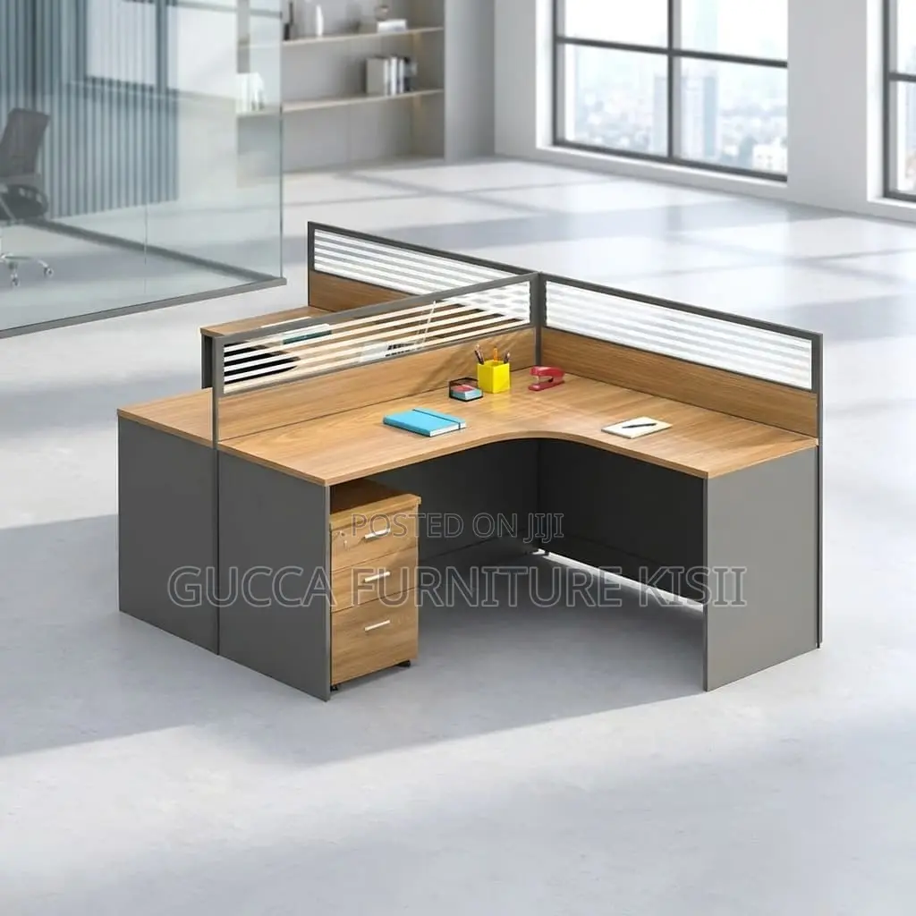 Workstation; 2-Way Curved Office/Cyber Workstation