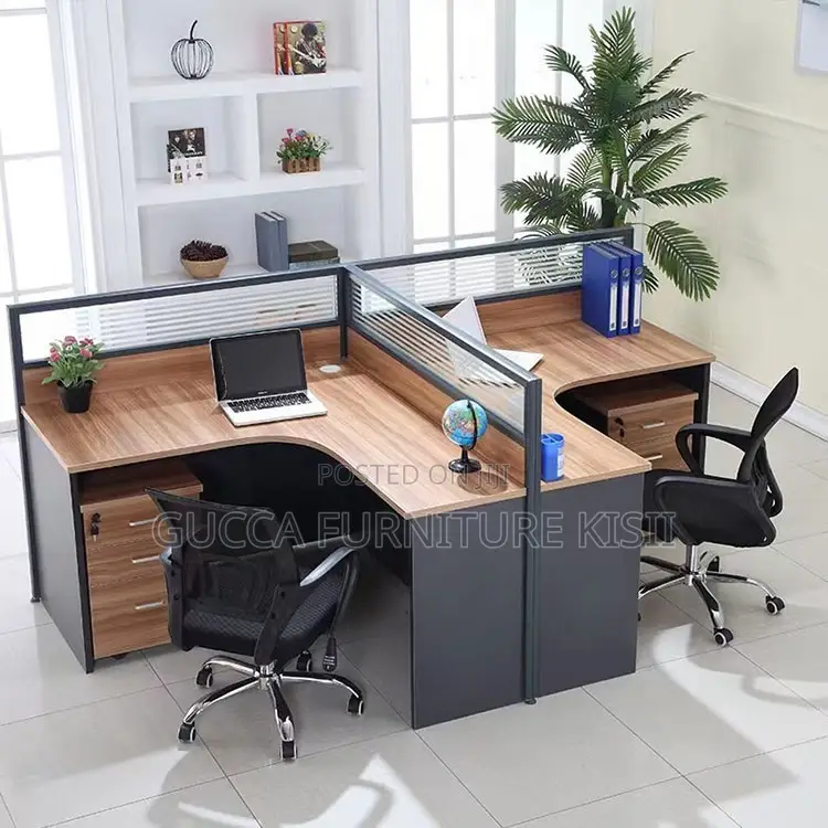 Workstation; 2-Way Curved Office/Cyber Workstation