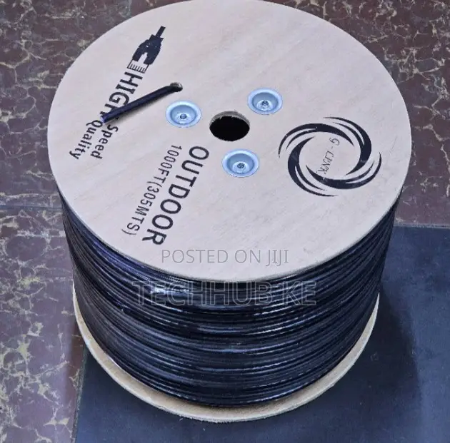 Cat 6 Outdoor Cable Weatherproof Uv Shielded 305m