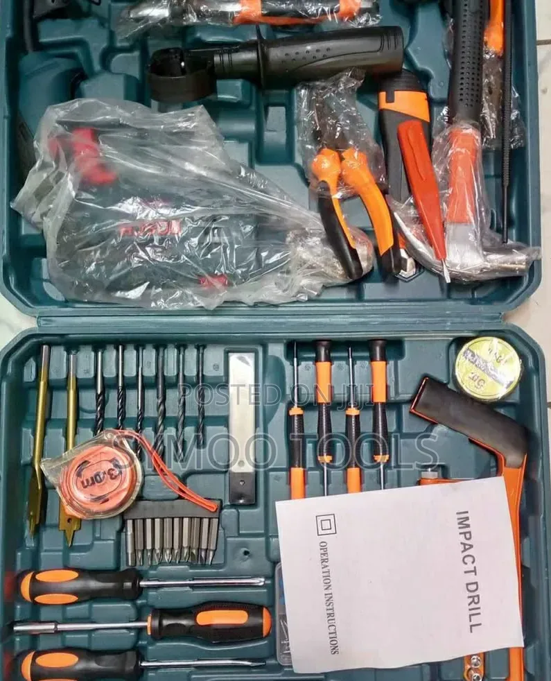 Impact Drill Toolbox Kit