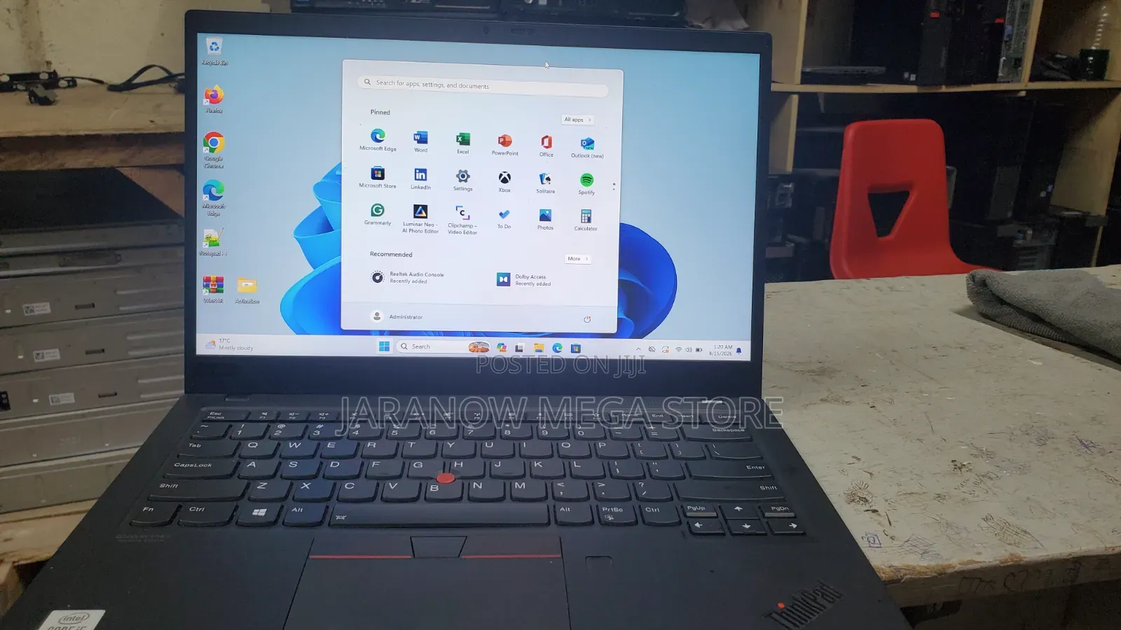 Laptop Lenovo ThinkPad X1 Carbon 8GB Intel Core i5 SSD 512GB