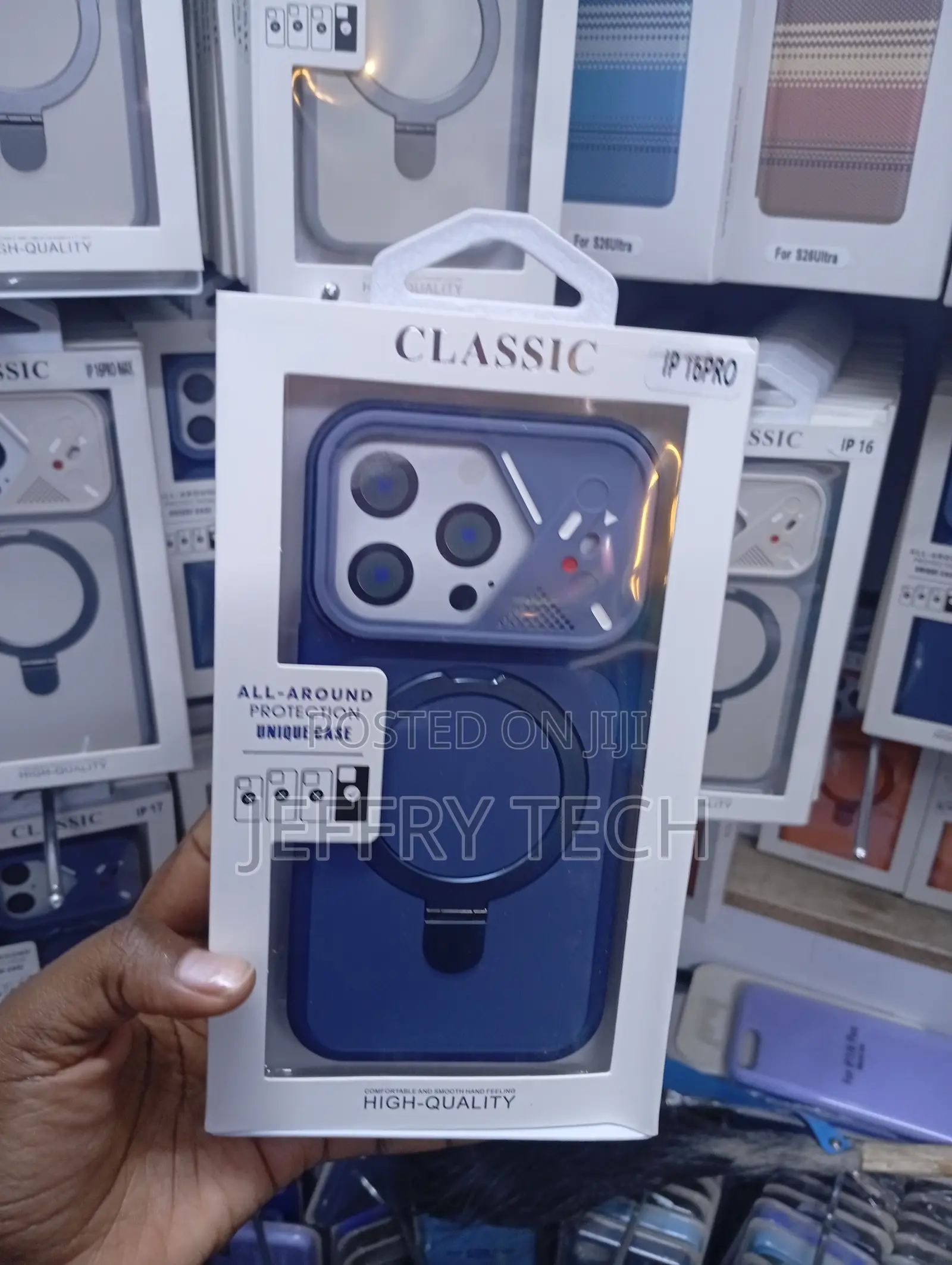 Armor Magnetic Protective Case Designed for the iPhone 16 Pro.