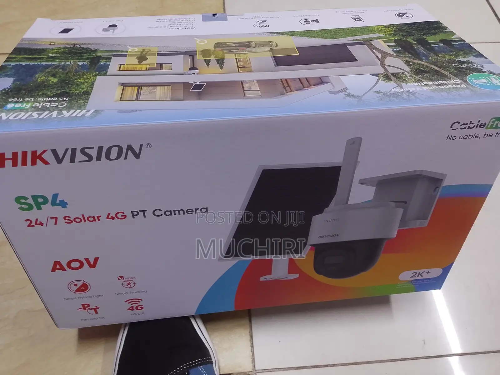Hikvision SP4 4G Solar PT Camera Outdoor Security Camera