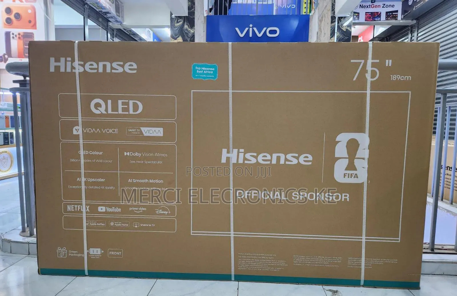 Hisense 75Q6Q 75 Inch QLED Smart TV (75Q6QKEN)