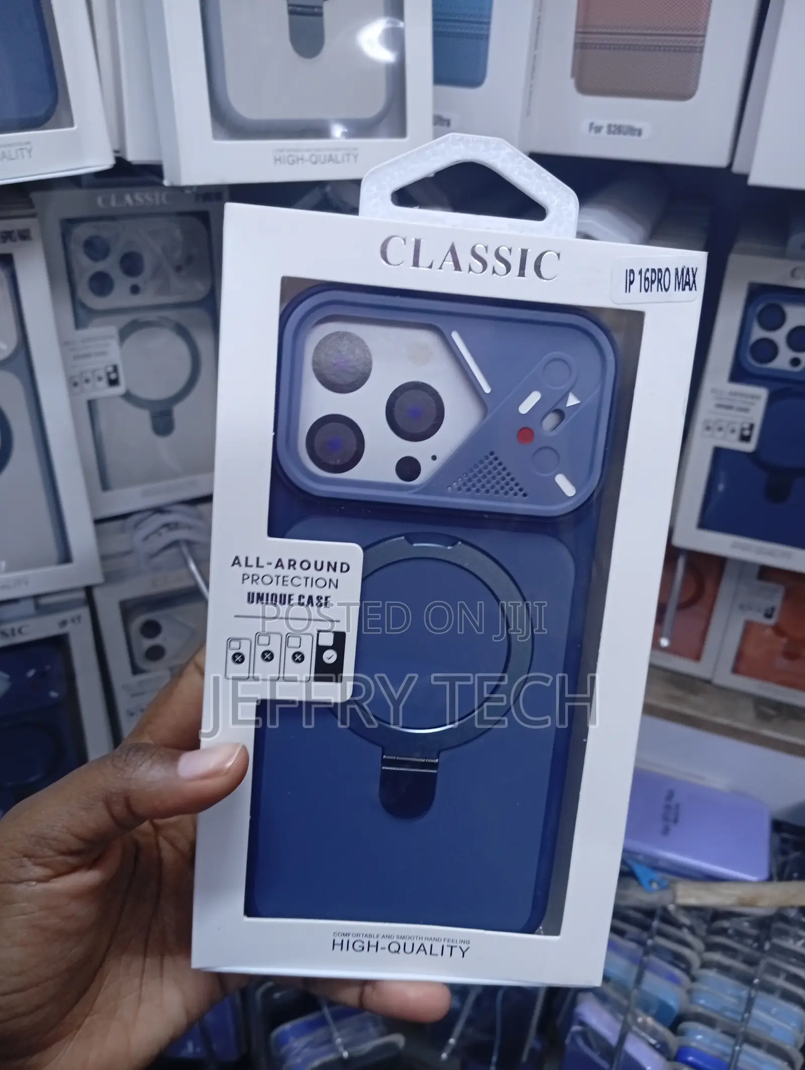 Packaged in a White Box Labeled for the iPhone 16 Pro Max