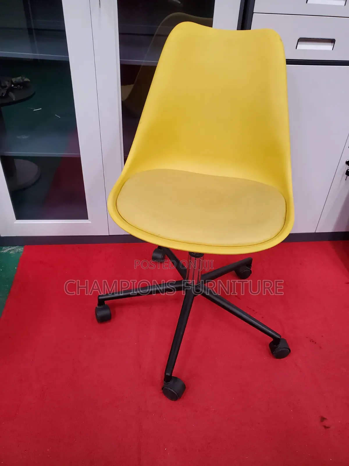 Yellow Swivel Task Chair