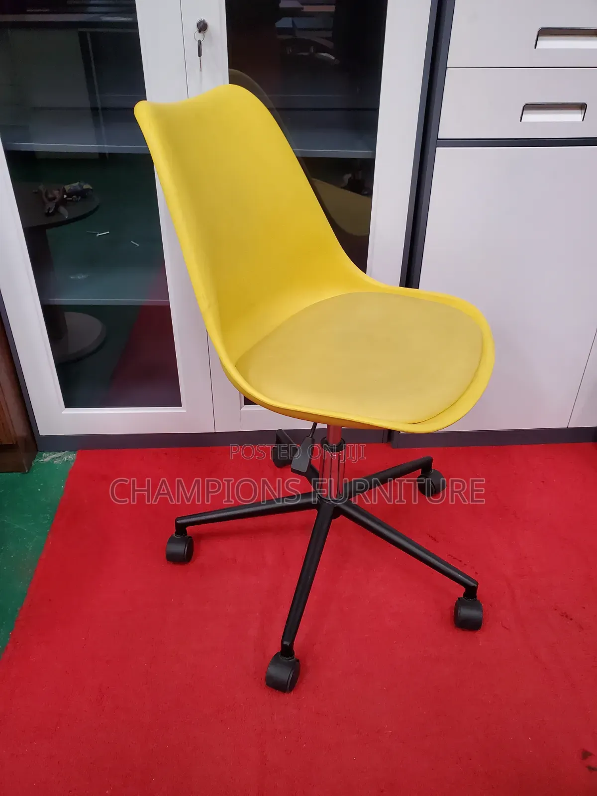 Yellow Swivel Task Chair